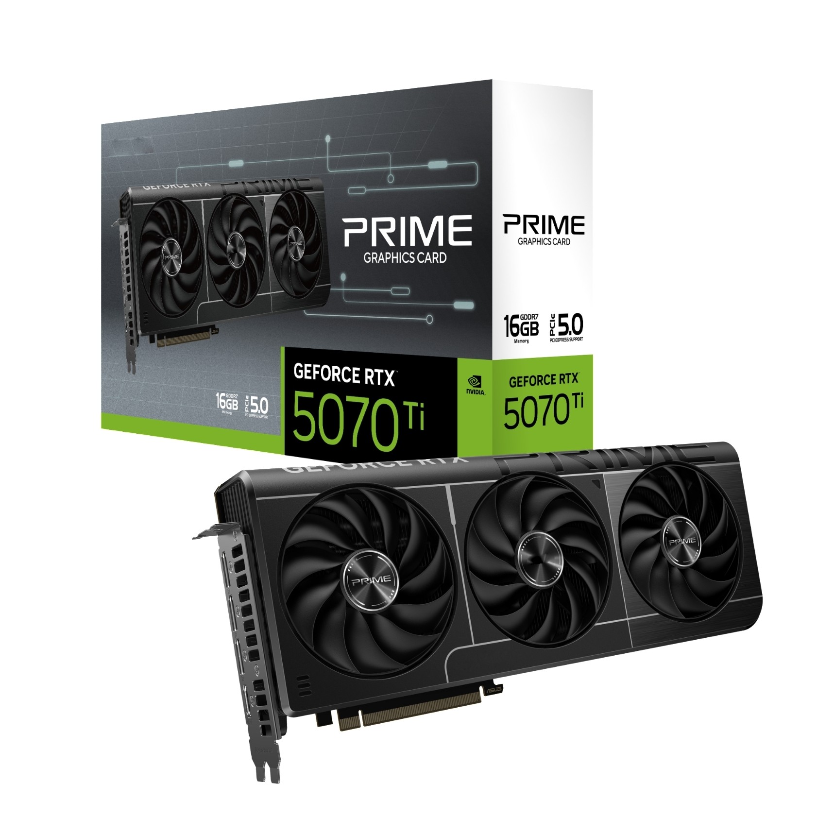 بطاقة رسومات PRIME GeForce RTX - مراجعة Triple Fan Gaming Graphics Card 16Gb وسعره