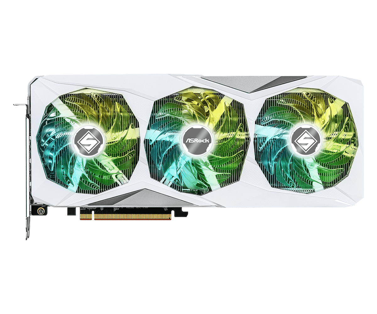 بطاقة رسومات ASROCK RX7800XT S - مراجعة Triple Fan Gaming Graphics Card 16Gb وسعره